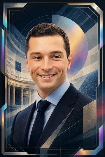 Carte Candidex de Jordan Bardella