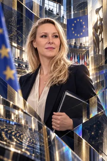 Carte Candidex de Marion Maréchal · Portrait prestige