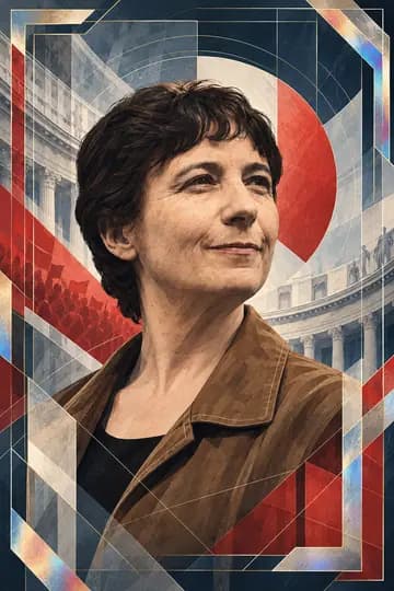 Carte Candidex de Arlette Laguiller · Portrait historique