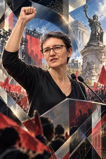 Carte Candidex de Nathalie Arthaud · Portrait prestige